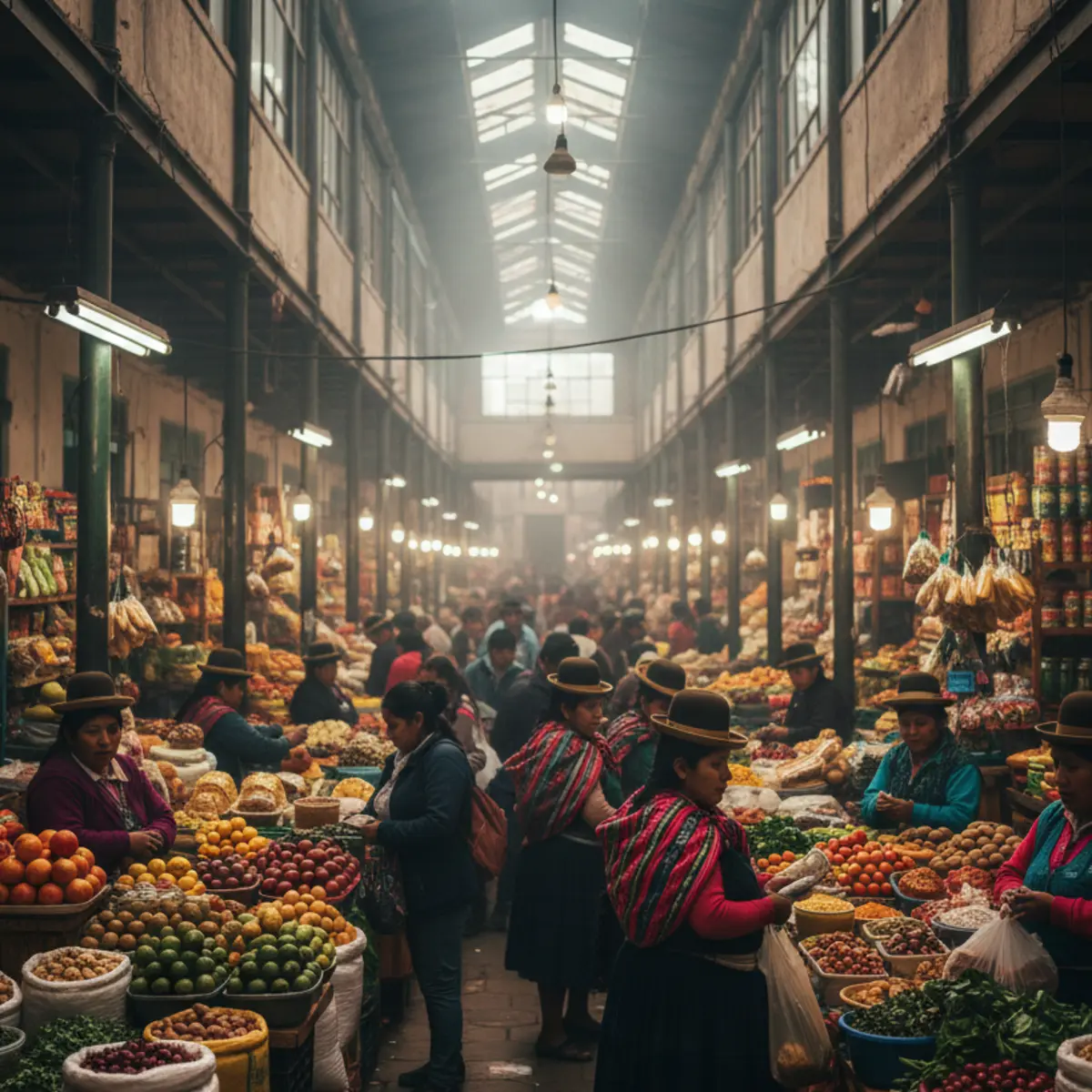 Mercados en Cusco San Blas